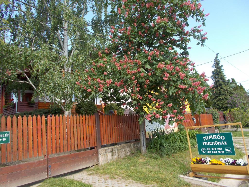 Nimrod Pihenohaz Hotel Egerszalók Buitenkant foto